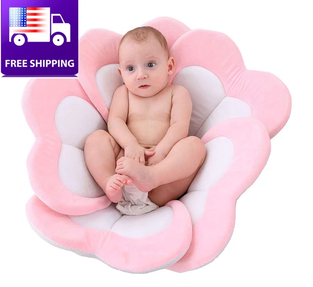 - Baby Bath Flower Baby Bath (Powder White)