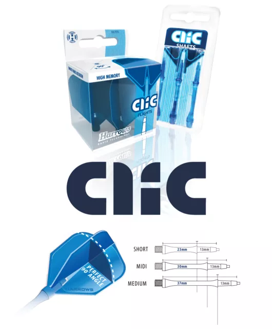 Harrows Clic Flights Black 2