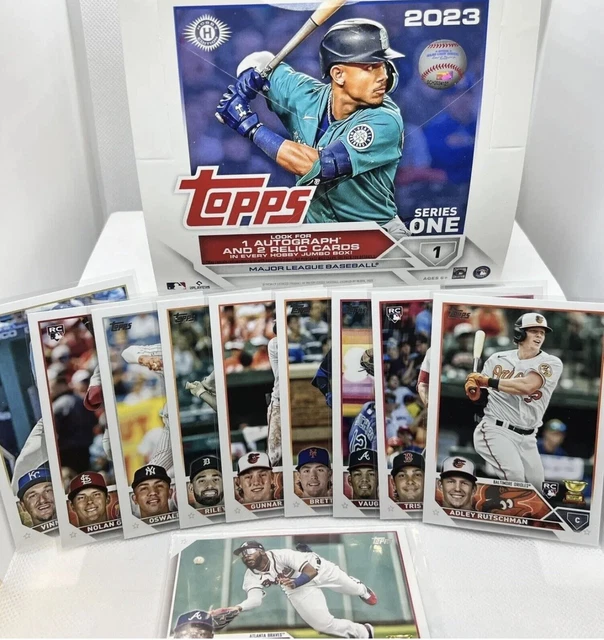 2023 TOPPS BASEBALL Series 1 Complete Set 1330 Mint ! All Top Rookies