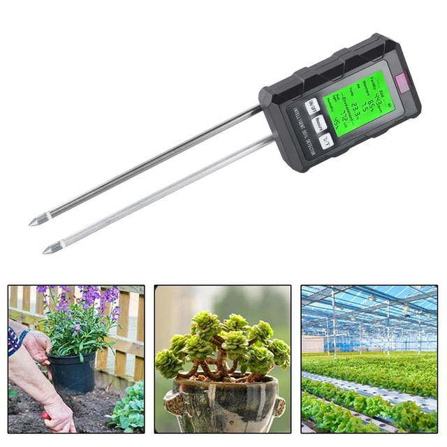 Testeur De PH De Sol Numérique Multi-usages 2.0PH-8.5PH Testeur D Ph De Sol Numerique Multi Usages 20ph 85ph Testeur Dhumidite De Temperature Haute Precision Pour Serre De Verger De Terres Agricoles 88067521
