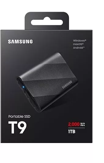 Samsung Portable SSD T9 1 TB - Neu Versigelt