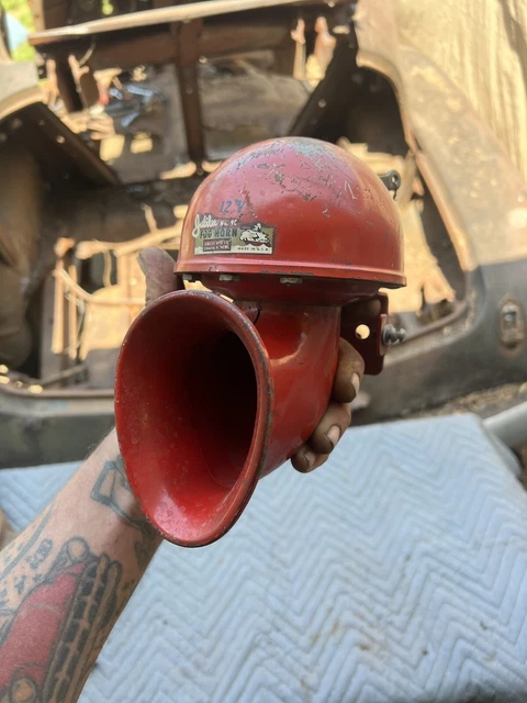 Jubilee Fog Horn Accessory Vintage Bomb Hot Rat Rod Chevrolet Plymouth Ford