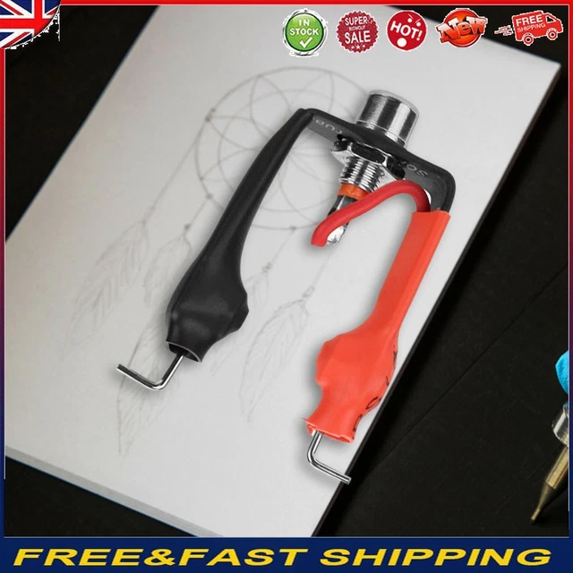 Convertidores profesionales de cable con clip RCA adaptadores universales para pistola de tatuaje para principiantes