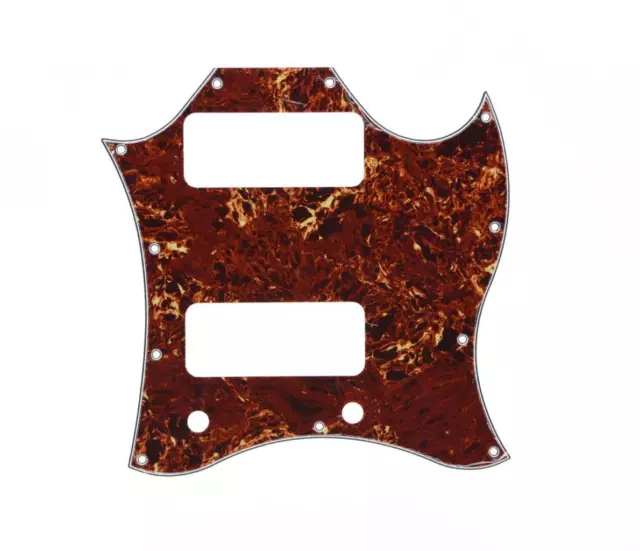 SG SPECIAL Guitar Full Face Pickguard w/ P90 Pickup Hole Vintage Tortoise