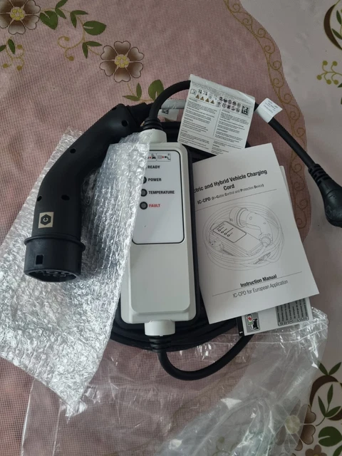 Chargeur Domestique Cable Recharge Véhicule Électrique Hybrid Type 2 T2 APTIV...