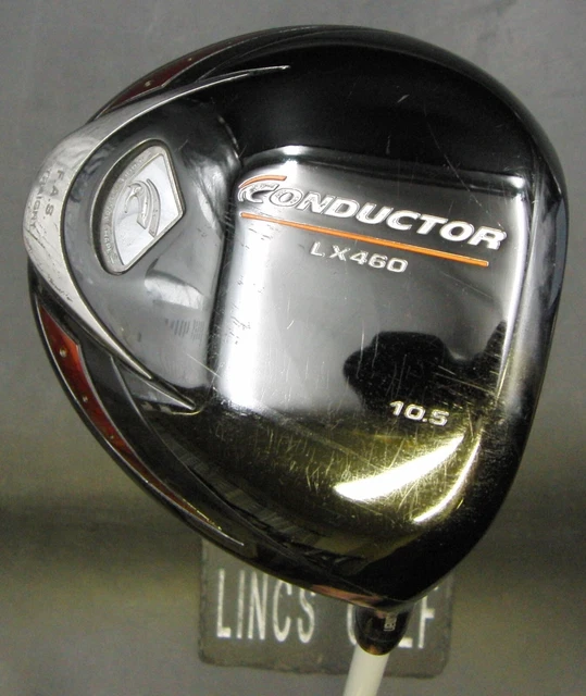 Maruman Conductor LX460 10.5º Driver Stiff Graphite Shaft Conductor Grip Maruman Conductor LX460 10.5º Driver Stiff Graphite Shaft Conductor Grip