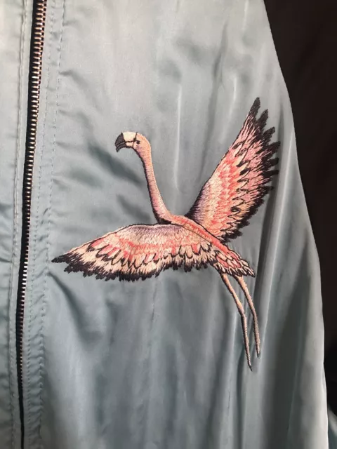 Red Valentino Flamingo Embroidered Bomber 2