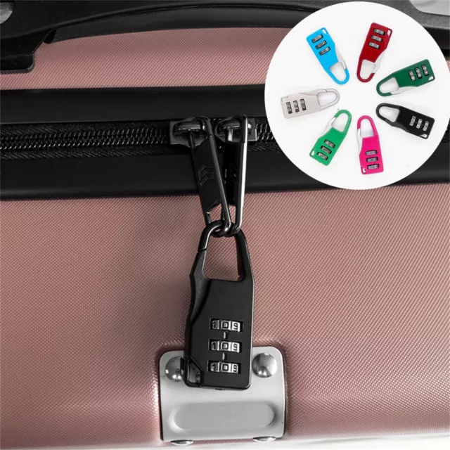 Mini Password Travel Universal Luggage Suitcase Security Lock Backpack Padlock