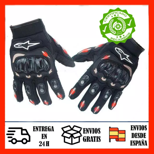 ✅ Guantes de moto ▷ Alpinestars 🏍️ económicos cómodos protección antideslizante