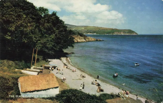 Picture Postcard, Isle of Man, Garwick Glen, the Beach [Salmon]