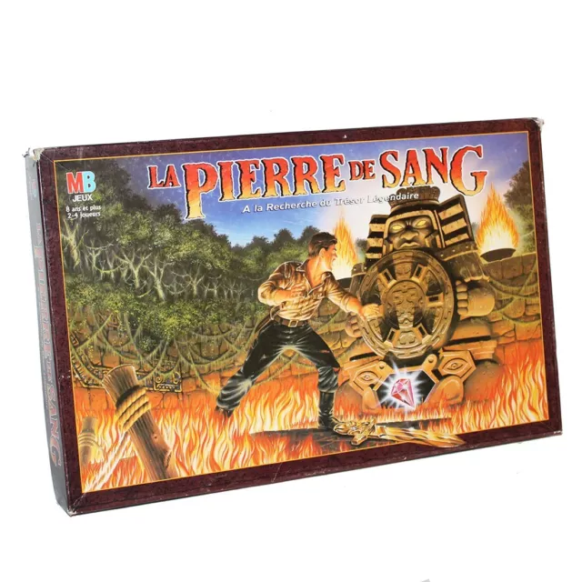 Jeu de société vintage La Pierre de Sang MB Jeux (1990)