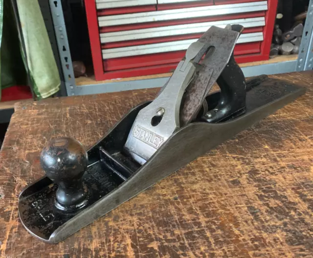 Vintage Stanley Bailey No6 Smoothing/Jack Plane. 1950s Made in USA Pat Date 1918