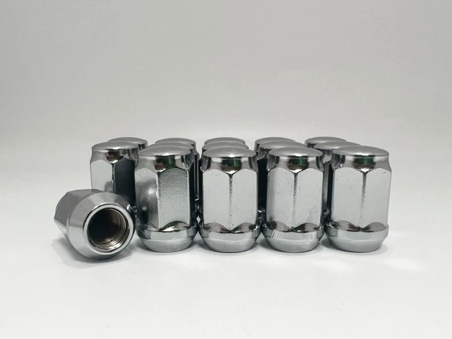 Lug Nuts & Locks 7/16-20 Chrome Flat Top Mag .75 Shank Cragar - Foto 3