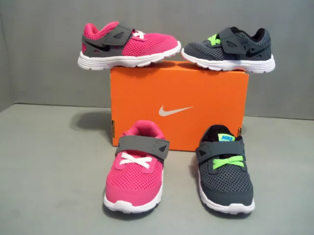 NIKE Dual Fusion Lite Infant Toddler colors 5992 sizes New NIB Hook and Loop