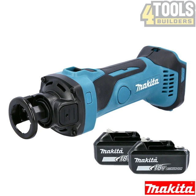 MAKITA DCO180 18V Liion Cordless Drywall Cutter With 2 x 5.0Ah