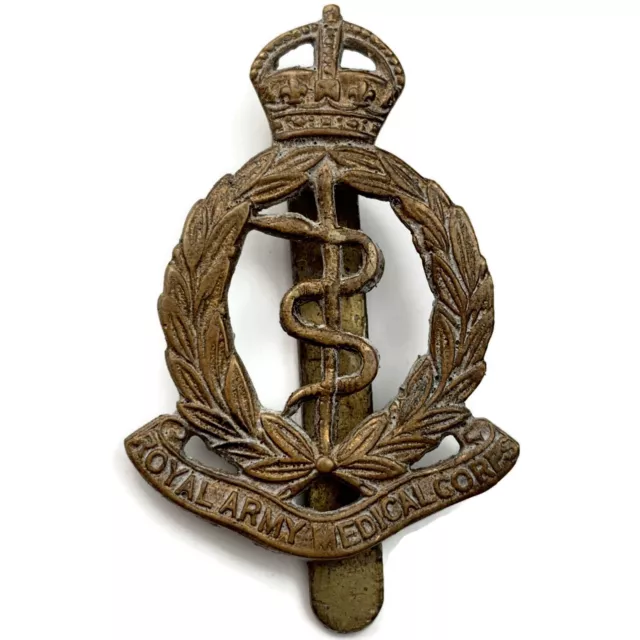 Original Royal Army Medical Corps RAMC Cap Badge