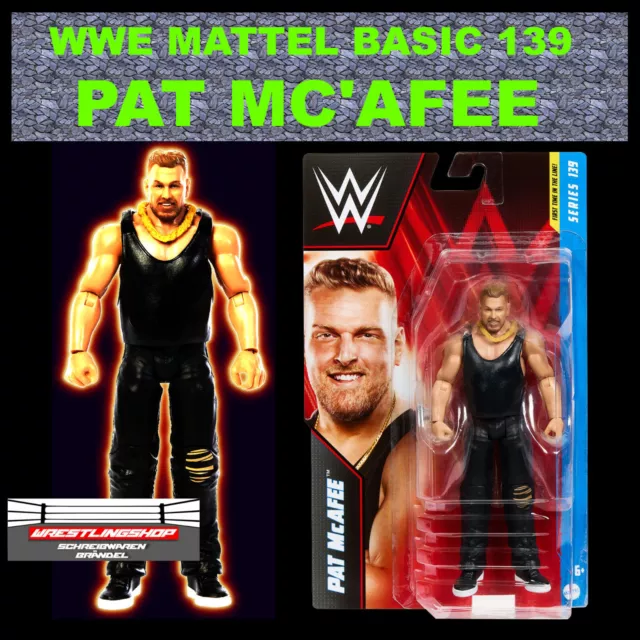 Wwe Mattel Basic Serie 139 Pat Mcafee Wrestling Action Figur Elite Raw Smackdown