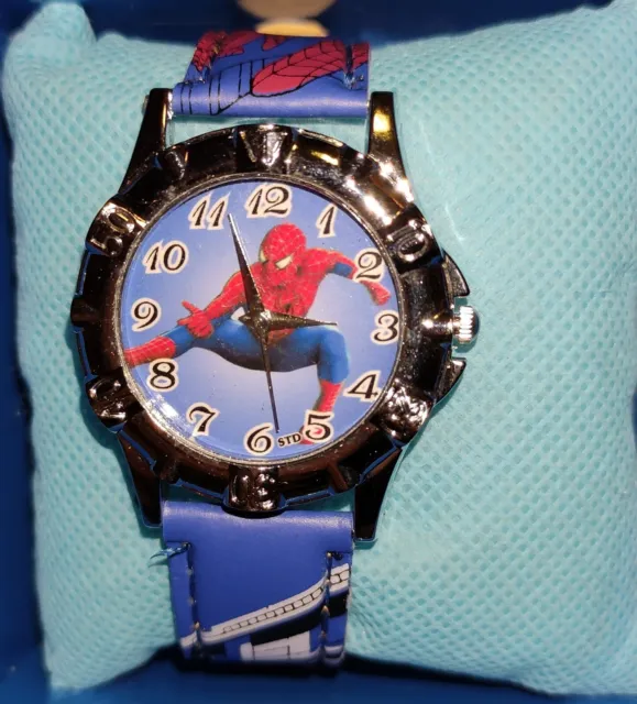 OROLOGIO UOMO RAGNO Spiderman Da Polso Bambino Colore Blu Con Box EUR 10,15  - PicClick IT