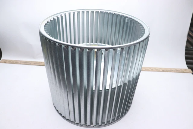 Norman Blower Wheel Silver 1/2" Bore x 11" x 10" S1-02619654014