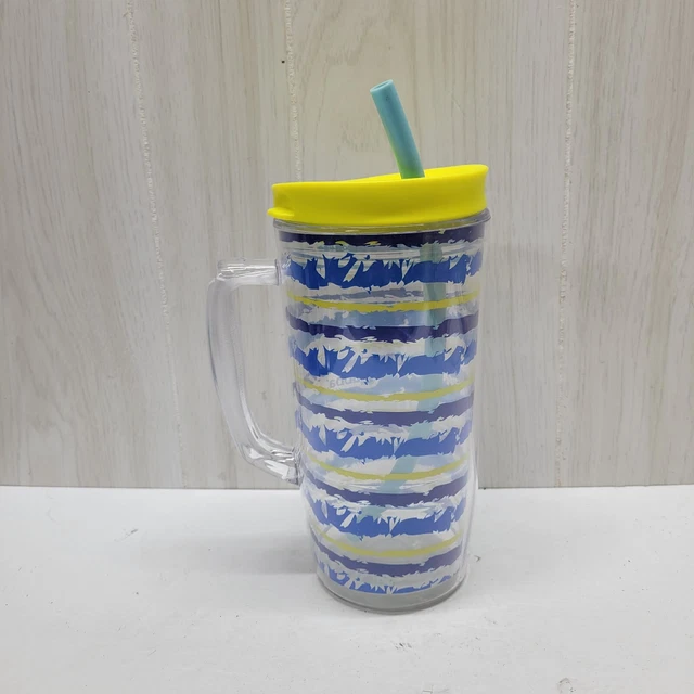Bubba 48 oz Classic Insulated Mug Double Wall Tumbler BPA Free Travel Striped