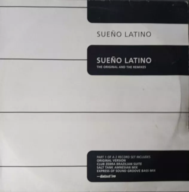 Sueno Latino - Welcome - Original & Remixes- 12" Vinyl- Distinctive