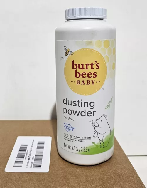 Burt's Bees Baby 100% Natural Dusting Talc-Free Baby Powder, 7.5 Oz