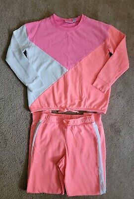 Childrens Place Girls Size 14 Jogger Pants & Pullover Sweat Shirt Set