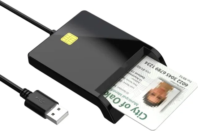 IC card reader My number compatible Tax return IC card reader writer USB contact