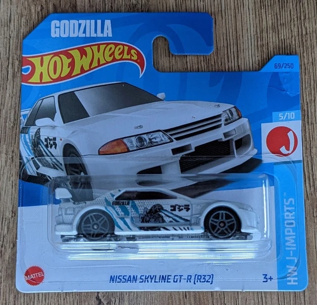 HOT WHEELS NISSAN Skyline GT-R [R32] Godzilla JDM 2023 EUR 6,78 ...