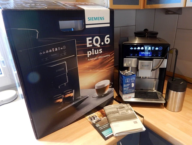 Siemens Te657f03de Eq 6 Plus S700 Extraklasse SIEMENS EQ.6 PLUS S700 Extraklasse, Kaffeevollautomat (TE657F03DE