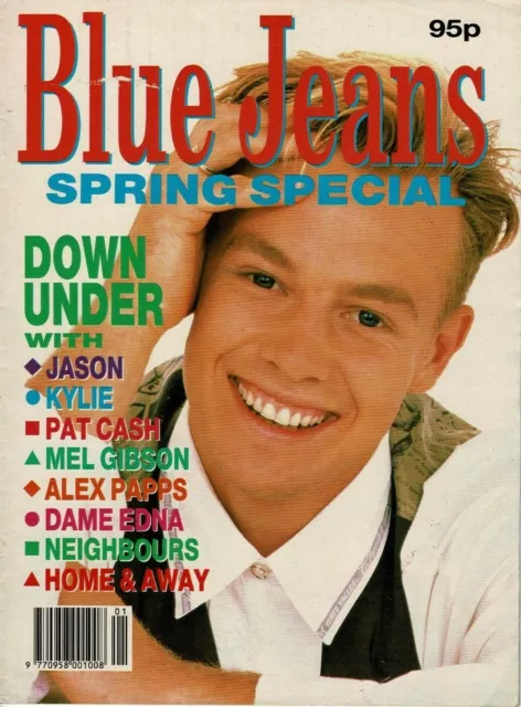 Blue Jeans Magazine Spring Special 1990  Kylie Minogue  Jason Donovan  Australia