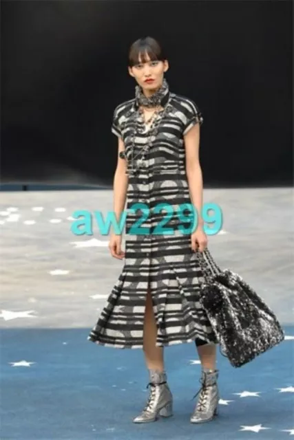 CHANEL 08P SPRING 2008 $5,065 Nwt Runway Cut Out Sleeve Tweed Coat Dress 42  $1,899.00 - PicClick