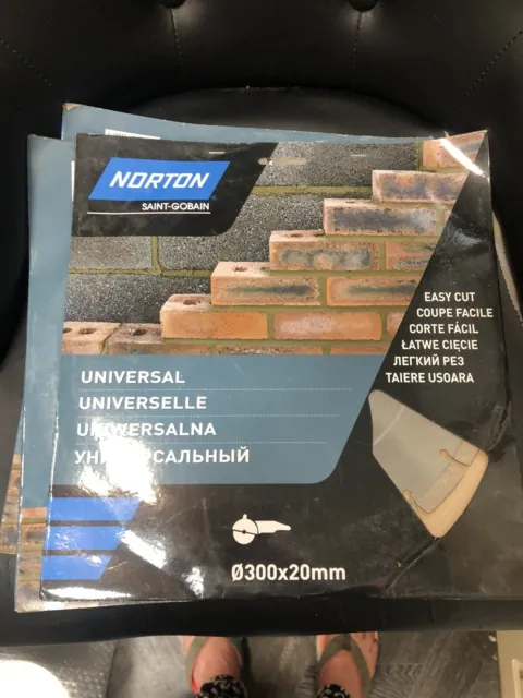 Disco de corte universal hoja de diamante Norton Clipper 300 mm/20