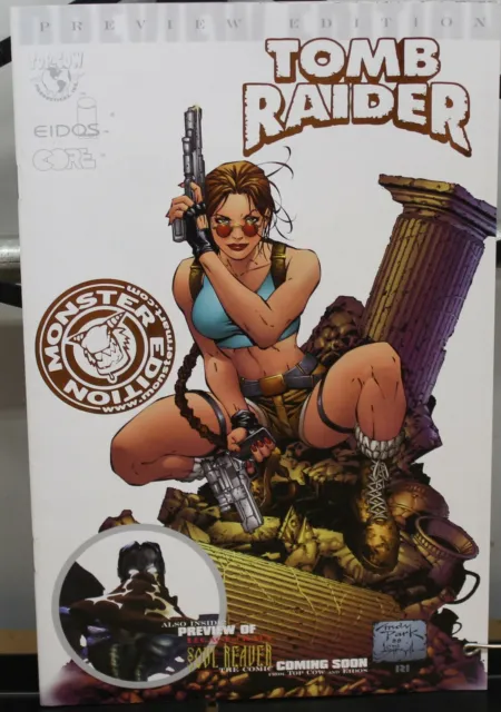Tomb Raider Preview Edition Monster Edition Top Cow