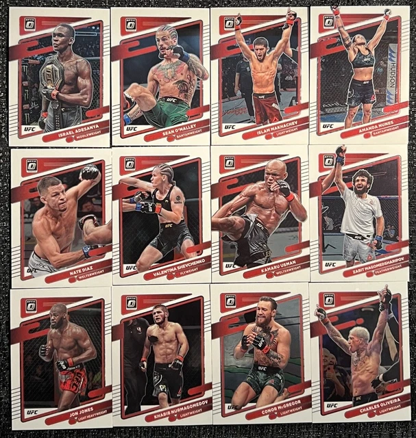 2022 Panini Donruss Optic UFC MMA You Pick Card Complete Your Set #1-100 PYC