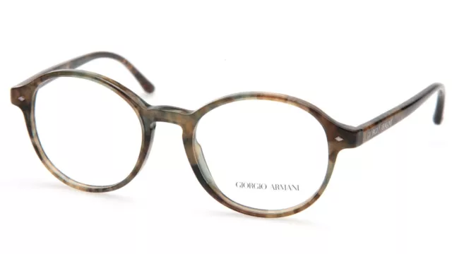 NEW GIORGIO ARMANI AR 7004 5192 Green Havana EYEGLASSES 51-19-145mm B44 Italy