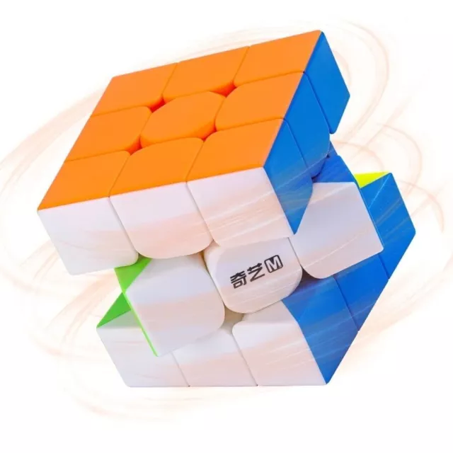 QiYi PLUS 9cm 3x3 Cubo mágico magnético QiMeng 3x3x3 Rompecabezas...