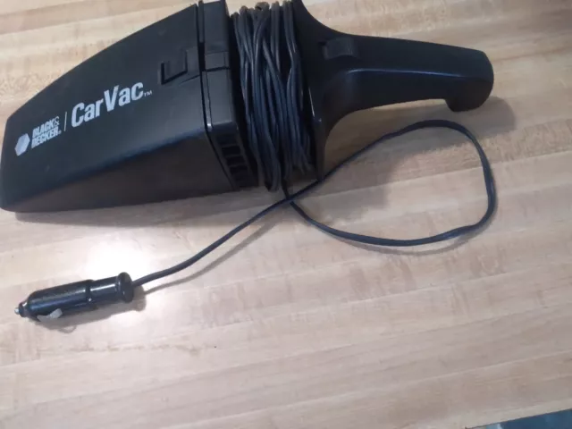 Black & Decker 9509 Car Vac Powerful 12 Volt Vacuum 20+Foot Cord w