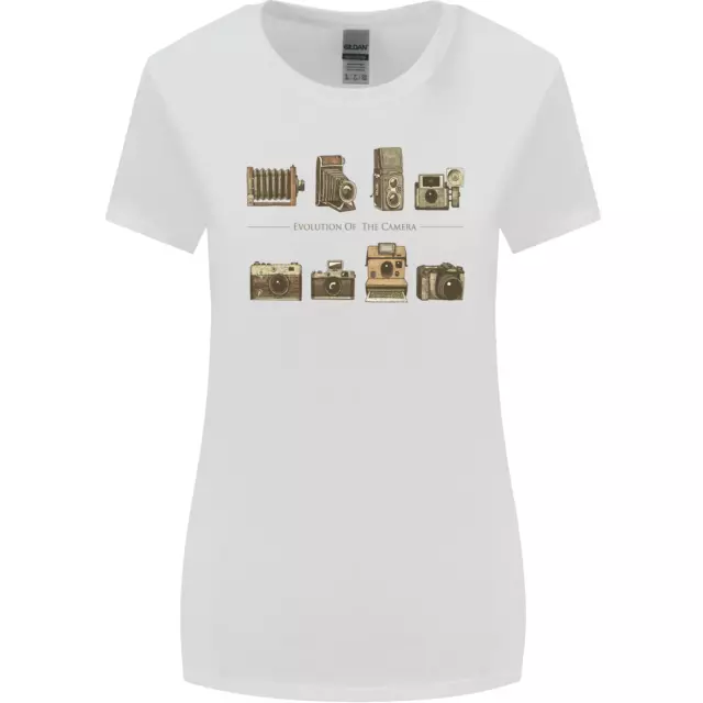 T-shirt donna taglio più largo fotocamera Evolution Photographer 2