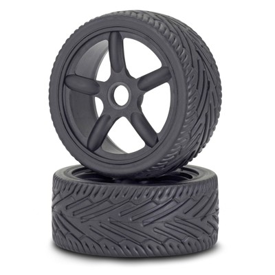 Carson PROFILO RUOTA "M-TECH" Argento Scala 1:10 26mm # 500900160 