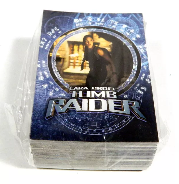 2001 Inkworks Lara Croft Tomb Raider Trading Card Set (90) Nm/Mt