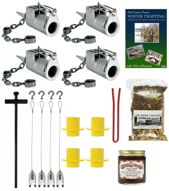 PcsOutdoors Deluxe Coyote Trapping Starter Kit (24 Pieces) USA Made Kit