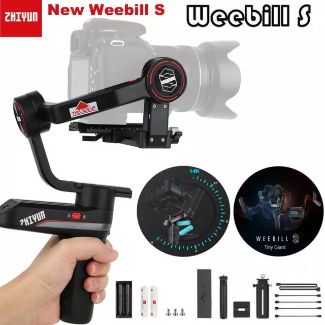 Zhiyun WEEBILL S 3-Axis Camera Handheld Gimbal Stabilizer for Canon Nikon Sony