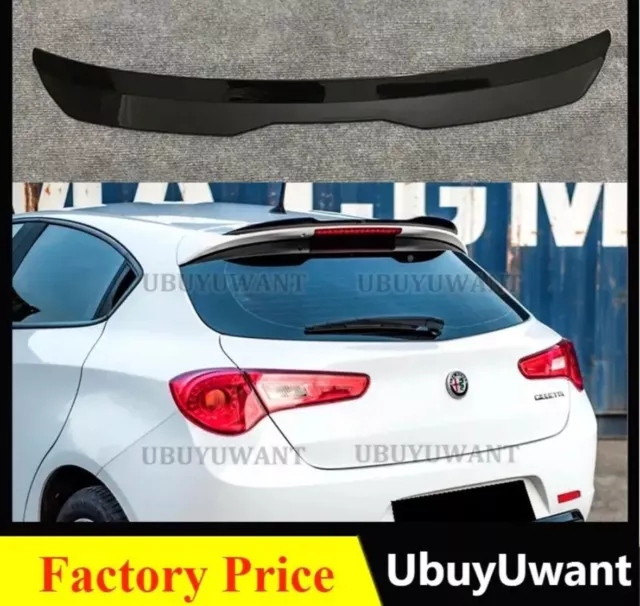 Spoiler  Alfa Romeo Giulietta 2016/2020  In Abs Nero Lucido