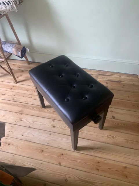 Adjustable Piano Stool With Storage