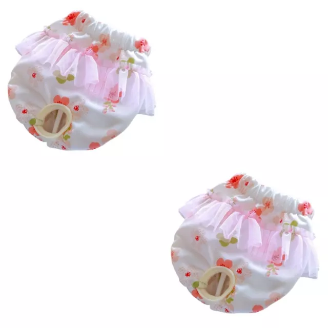 Set of 2 Indoor Pet Diaper Dog Female Diapers Reusable Clothing