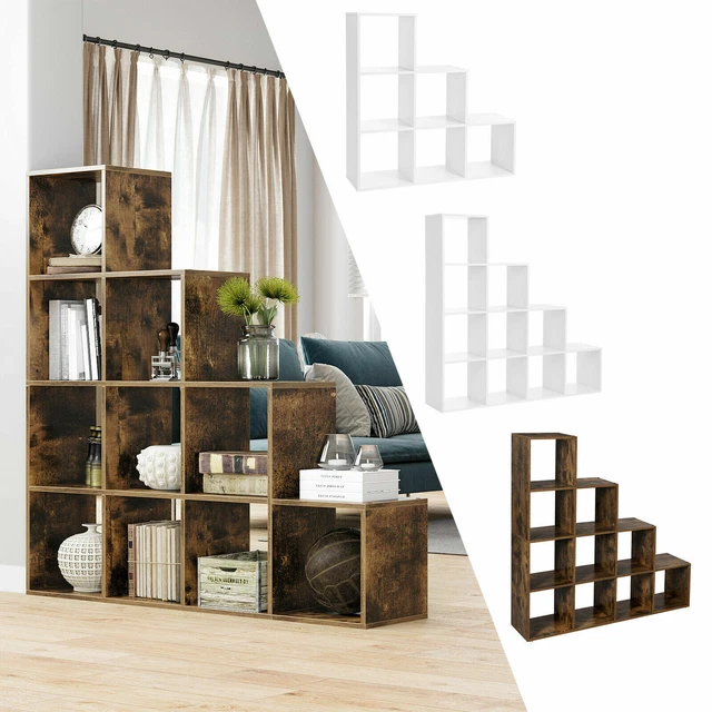 BOOKSHELVES 10CUBE BOOKCASE Room Divider Display Freestanding Shelf