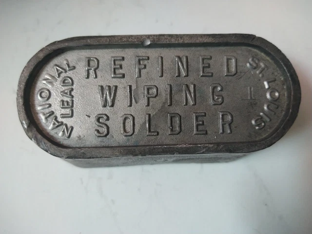 National Lead St. Louis Refined Wiping Solder
