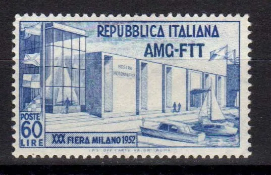 TRIESTE A 1952 Fiera di Milano MNH** (220)