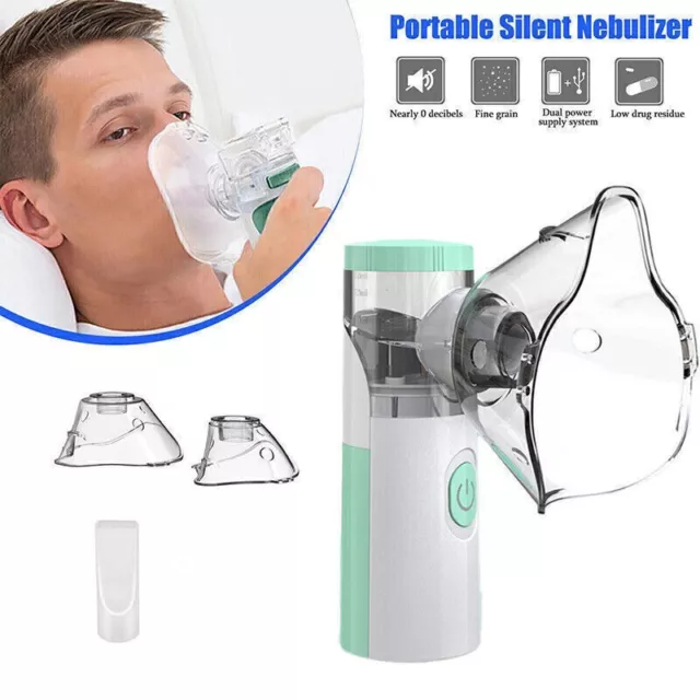 Inhalator Vernebler Inhaliergerät Ultraschall Kinder/Erwachsene tragbare OVP